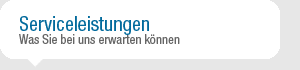 Serviceleistungen